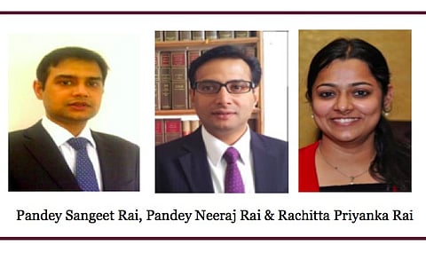 Symbi, NLIU grads Sangeet Rai, Neeraj Rai and Rachitta Rai set up Lexolve Partners