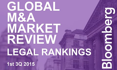 Bloomberg Q3 2015: AZB tops Indian league tables, features with Khaitan, JSA in APAC