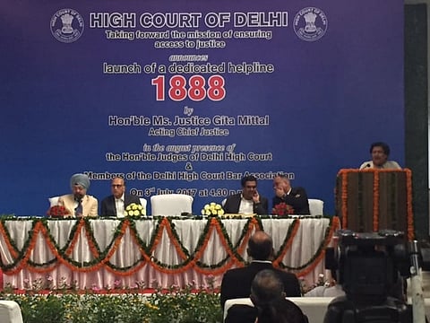 Delhi High Court launches helpline for easy access to justice