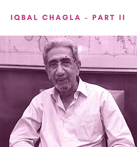 The #BombaySeniors: In Conversation with Senior Counsel Iqbal Chagla (Part II)