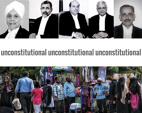 Unconstitutional, unconstitutional, unconstitutional: SC strikes down Triple Talaq by 3:2 majority
