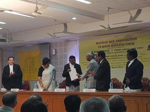 Legal Aid Clinic Neethi Karangal launched in Madras High Court