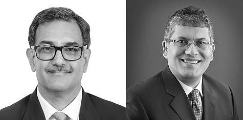 JSA Joint Managing Partners Amit Kapur and Vivek Chandy