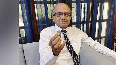 Bhushan was asked to pay ₹1 as fine for contempt of court