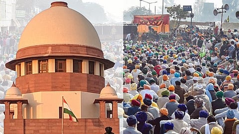 Supreme Court, Farmers protest