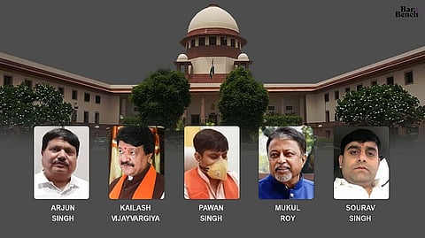 Arjun Singh, Kailash Vijayvargiya, Saurav, Pawan singh, Mukul_Roy