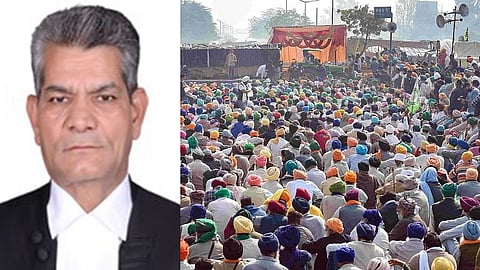 Justice Rameshwar Singh Malik, farmers protests