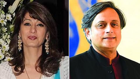 Sunanda Pushkar and Shashi Tharoor