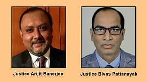 Justice Arijit Banerjee and Justice Bivas Pattanayak