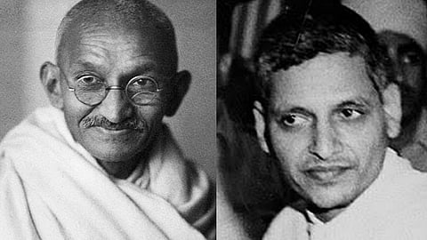 Mahatma Gandhi and Nathuram Godse
