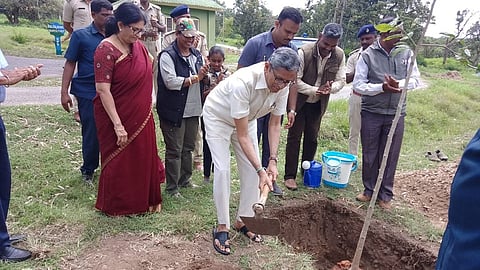 CJI N V Ramana planted tree at Bandipur national park