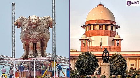 ರಾಷ್ಟ್ರ ಲಾಂಛನ ವಿವಾದ ಸುಪ್ರೀಂ ಕೋರ್ಟ್ ಕಟಕಟೆಗೆ; ಪಾವಿತ್ರ್ಯದ ಉಲ್ಲಂಘನೆ, ಭಾವನೆಗಳಿಗೆ ಧಕ್ಕೆ ಎಂದು ಆಕ್ಷೇಪ