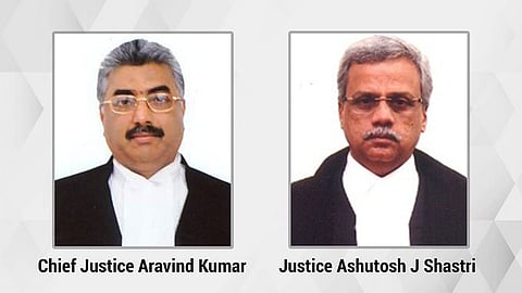 Chief Justice Aravind Kumar and Justice Ashutosh J Shastri