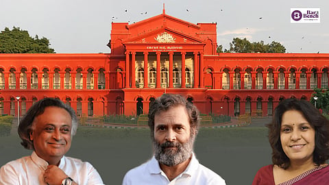 Karnataka HC and Rahul Gandhi, Jairam Ramesh, Supriya Shrinate