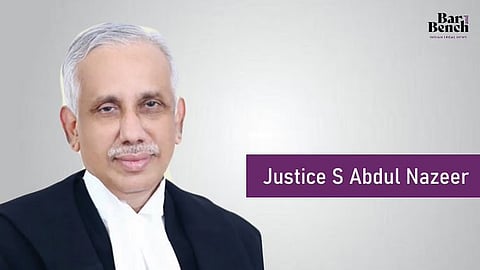 Justice S Abdul Nazeer