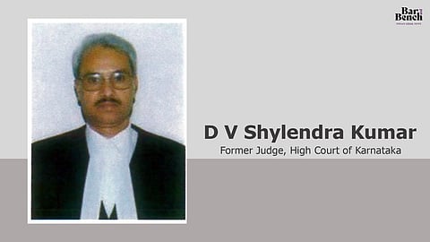 'ಬಂಡಾಯʼ ಸಾರಿದ್ದ ಕರ್ನಾಟಕ ಹೈಕೋರ್ಟ್ ನ್ಯಾಯಮೂರ್ತಿ ಡಿ ವಿ ಶೈಲೇಂದ್ರ ಕುಮಾರ್ ವಿಧಿವಶ