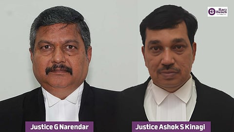 Justice G Narendar and Ashok S Kinagi