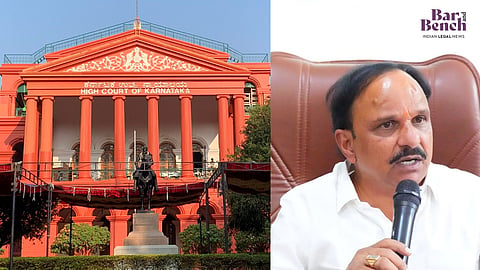 Minister D Sudhakar and Karnataka HC