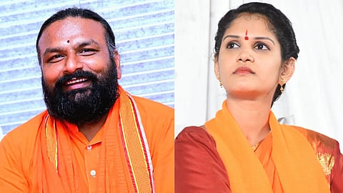 Chaitra Kundapur, Halashri Swamiji