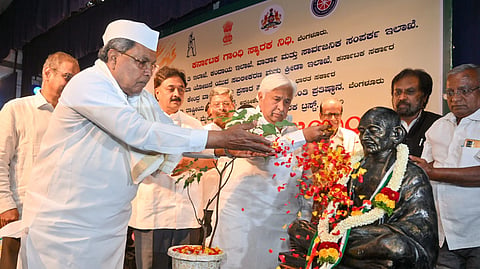 CM Siddaramaiah, Law and Parliamentary affairs Minister H K Patil