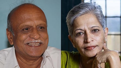M M Kalburgi and Gauri Lankesh