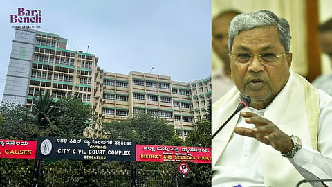 CM Siddaramaiah and Bengaluru City Civil Court