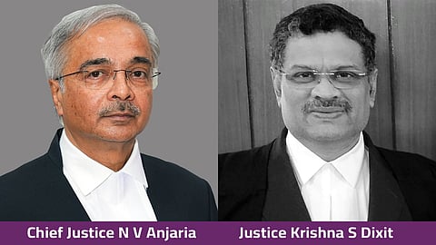 Chief Justice N V Anjaria and Justice Krishna S. Dixit