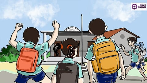 School children