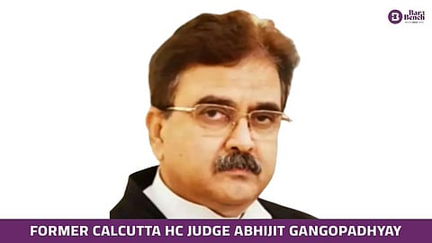 Former Calcutta HC judge Abhijit Gangopadhyay