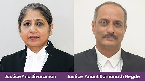 Justices Anu Sivaraman and Anant Ramanath Hegde