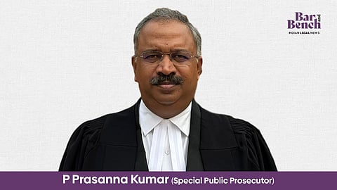 P Prasanna Kumar, Special Public Prosecutor