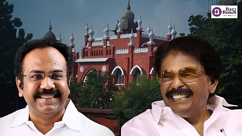 Thangam Thenarasu, KKSSR Ramachandran & Madras High Court