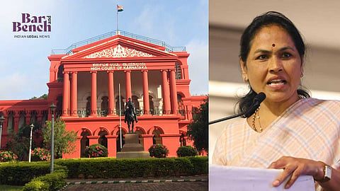 Union Minister Shobha Karandlaje and Karnataka HC