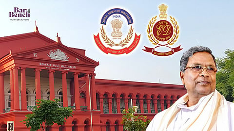CM Siddarmaiah, CBI, ED & Karnataka HC