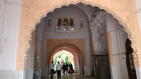 The entrance to the Rajasthan High Court at Jodhpur