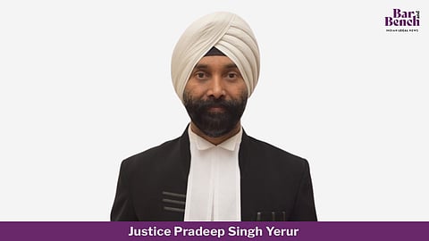 Justice Pradeep Singh Yerur