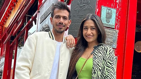 Yuzvendra Chahal and Dhanashree Verma