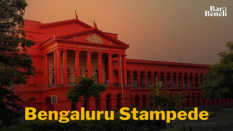ಚಿನ್ನಸ್ವಾಮಿ ಕ್ರೀಡಾಂಗಣ ಕಾಲ್ತುಳಿತ ದುರಂತ: ಮಧ್ಯಾಹ್ನ ವಿಚಾರಣೆ ನಡೆಸಲಿರುವ ಹೈಕೋರ್ಟ್