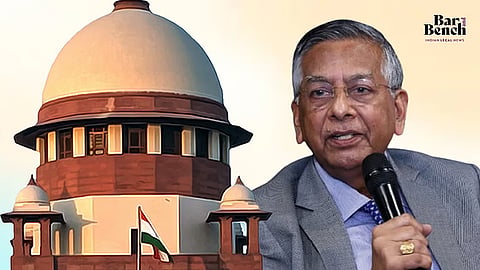 AG R Venkataramani with Supreme Court