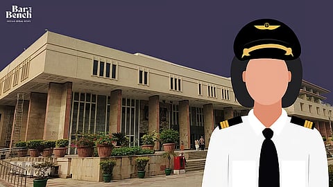 a pilot and Delhi High Court