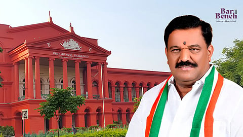 Karnataka High Court, MLA SN Subbareddy