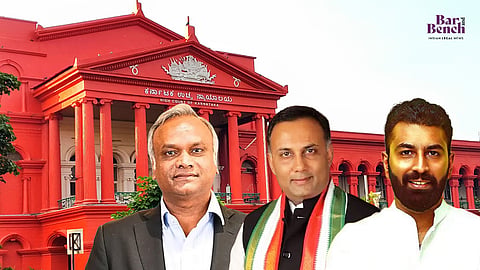Priyank Kharge, Dinesh Gundu Rao and Nalapad