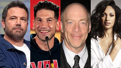 Ben Affleck, Jon Bernthal, J K Simmons and Cynthia Addai-Robinson