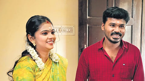 Pavan K and Meghana Ellen from Arimapatti Sakthivel