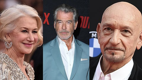 The Thursday Murder Club casts Ben Kingsley, Pierce Brosnan, and Helen Mirren