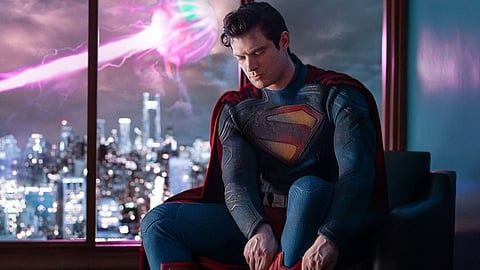First look at David Corenswet as Superman out