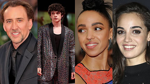 Nicolas Cage, Noah Jupe, FKA Twigs, and Souheila Yacoub onboard The Carpenter’s Son