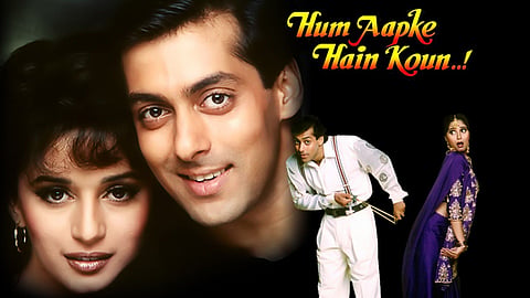 The poster of Hum Aapke Hain Koun