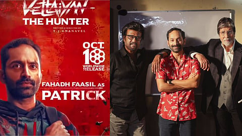 Fahadh Faasil to play Patrick in Rajinikanth's Vettaiyan