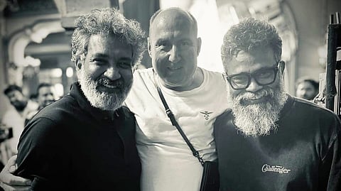 SS Rajamouli, Miroslaw Brozek and Sukumar